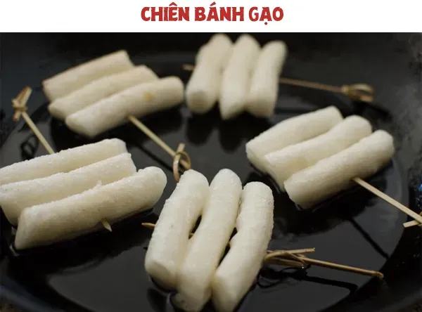 Cách làm bánh gạo chiên kiểu Hàn lạ miệng ngày nắng ấm