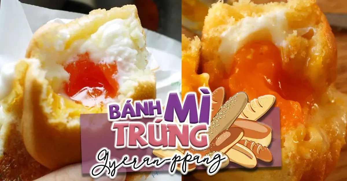 Cách làm bánh mì trứng Gyeran-ppang Hàn Quốc cực đơn giản từ nguyên liệu thân thuộc