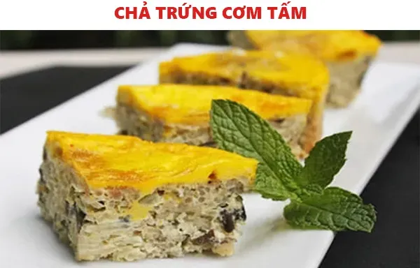 Cách làm chả trứng cơm tấm ngon thấm thía