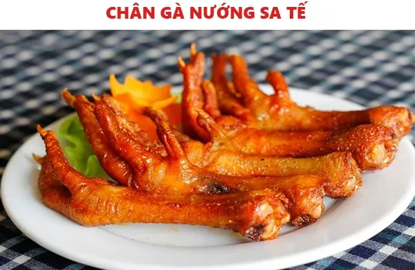 Cách làm chân gà nướng sa tế cay nồng hấp dẫn, ăn là ghiền