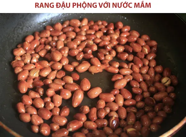 Cách làm đậu phộng rang nước mắm giòn giòn nhâm nhi ngày lạnh giá