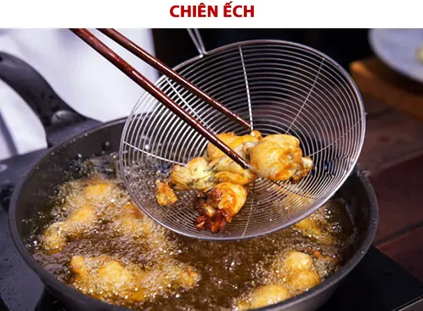 Cách làm ếch chiên bơ tỏi giòn tan ngon mê say