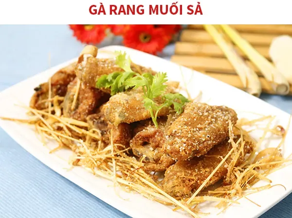 Cách làm gà rang muối sả mặn mà thiệt là hao cơm