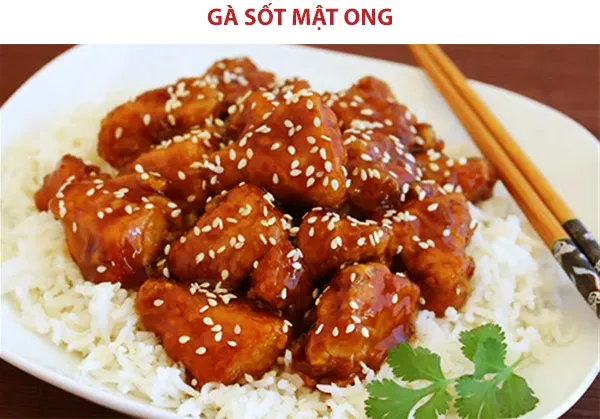 Cách làm gà sốt mật ong đơn giản mà ngon hết sảy