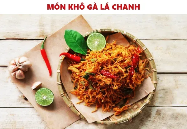 Cách làm khô gà lá chanh vị ngon lành, hương quyến luyến