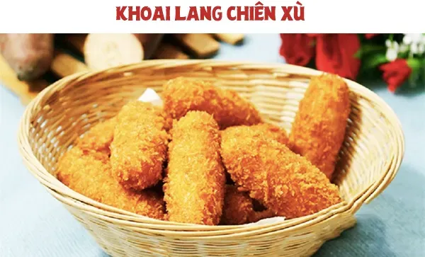 Cách làm khoai lang chiên xù béo ngọt, thơm ngon giòn rụm