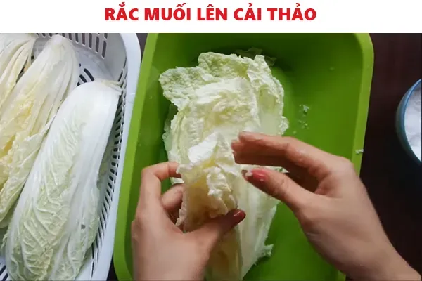 Cách làm kim chi cải thảo chuẩn vị Hàn Quốc ngon đúng điệu