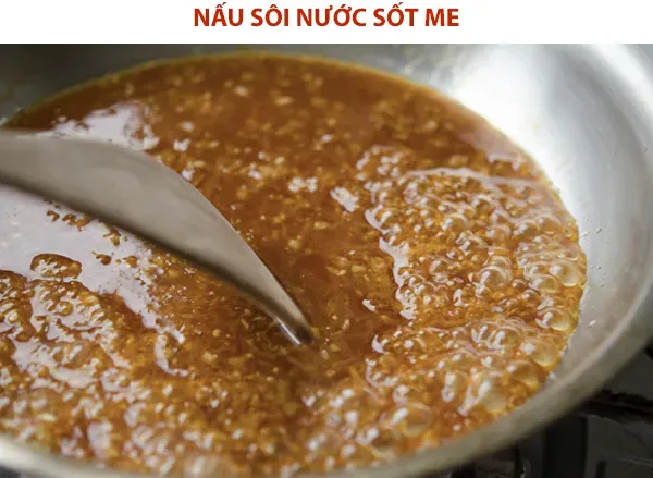 Cách làm nước sốt me chấm bánh tráng chua ngọt ngon hết ý