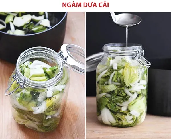 Cách muối dưa cải chua tại nhà sạch, ngon, an toàn