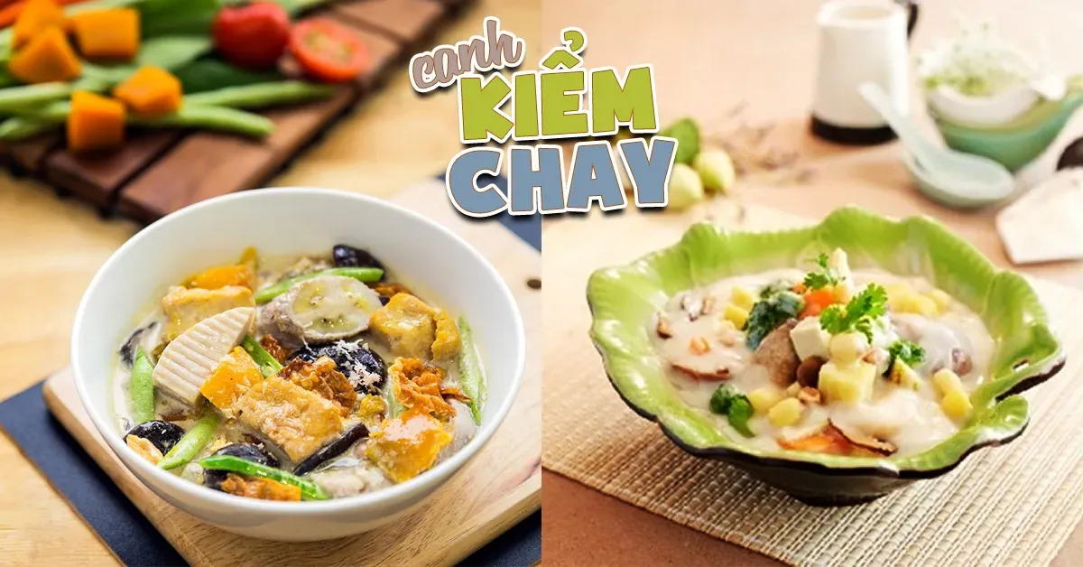 Cách nấu canh kiểm chay béo ngậy vị nước cốt dừa