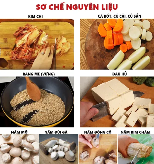 Cách nấu canh kim chi chay ngon cay đậm đà