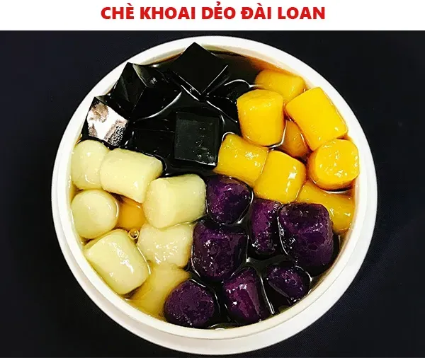 Cách nấu chè khoai dẻo Đài Loan lạ lẫm khiến cả nhà mê tít