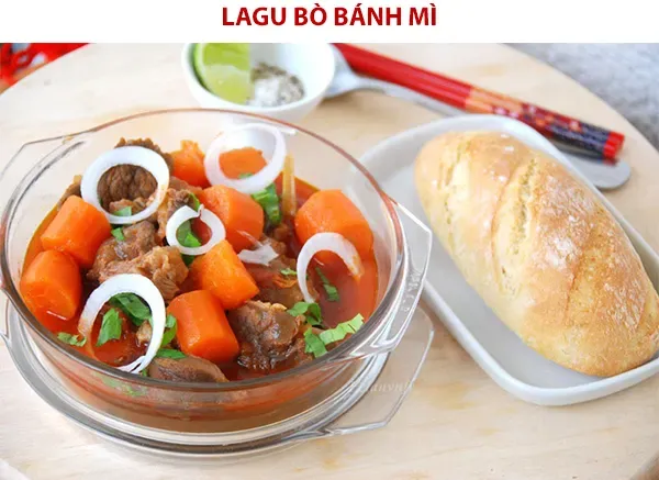 Cách nấu lagu bò bánh mì siêu ngon lại còn siêu dinh dưỡng