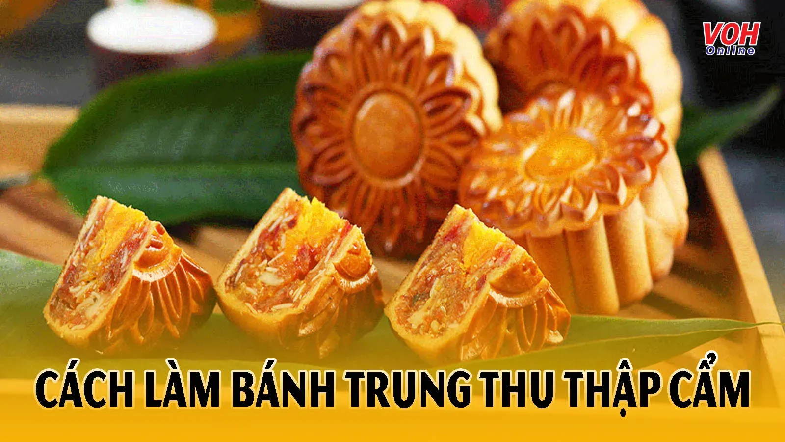 Hướng dẫn cách làm bánh Trung thu thập cẩm thơm ngon chuẩn vị đơn giản nhất